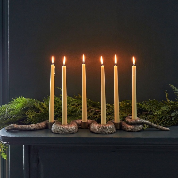 Pottery Barn Teen Other - Pottery Barn Teen Harry Potter Nagini 6 Candle Holder Decorative Candela…